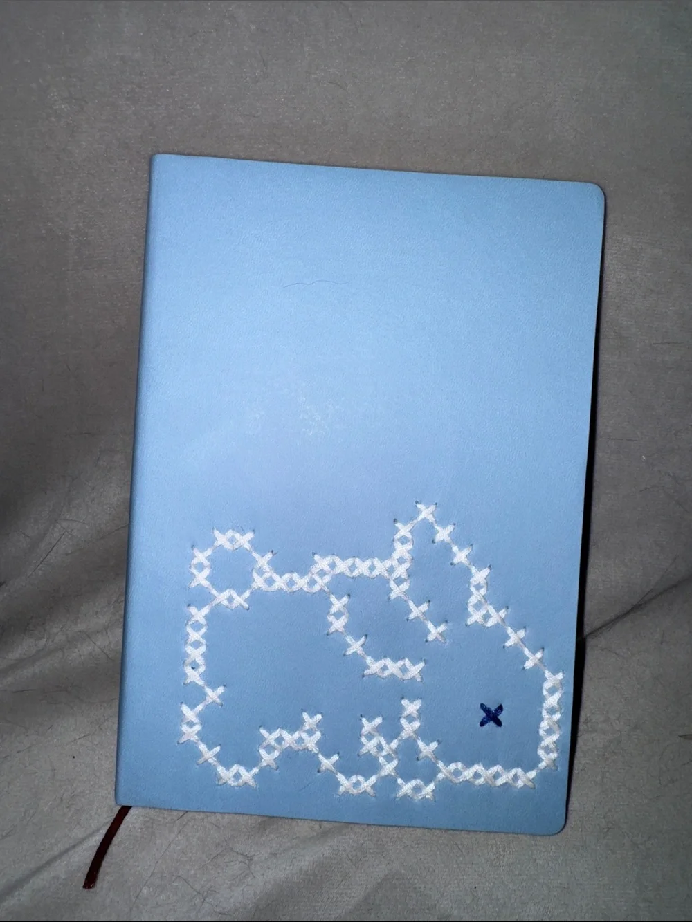 Handmade Cross Stitch Journal 8” x 6”
